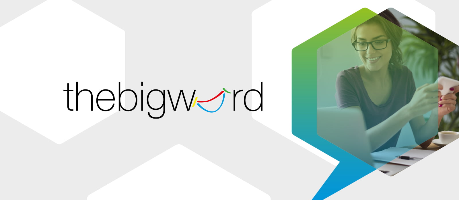 Thebigword Header Design